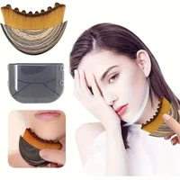 Lymphatic Contour Face Brush For Jawline Chin Sculpting Dry Brushing Massager For Lymphatic Drainage Facial Fatigue Relief
