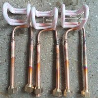 Open U Shaped Copper Induction Heating Coil for Copper Tube Saw Blade Metal Pipe Welding Brazing Tool for Metalworking