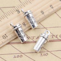 10pcs Charms 3D Coffee Cup 21x10x10mm Tibetan Silver Color Pendants Antique Jewelry Making DIY Handmade Craft