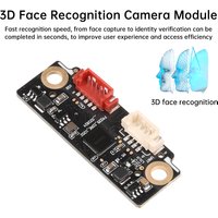FM225 AI Intelligence Face Recognition Module 3D IR Infrared Binocular Camera Liveness Detection Serial Cat Eye Visible