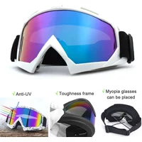 AliExpress NONE Skiing Goggles Anti-Collision Anti-Glare Lens Sport Eyewear Winter Sport Accessories Cycling Eyewear UV Protection Sunglasses