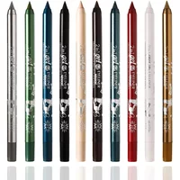 10 Colors Waterproof Long-lasting Eyeliner Pencil Pigment Green Brown Eyeliner Pen Women Fashion Color Eye Makeup Tool Cosmetics