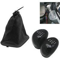 LHD Manual PU Leather Car Gear Shift Knob Lever Gaiter Boot Cover For Mercedes Benz Sprinter W 906 W906 2006-2018