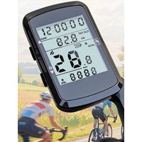 AliExpress NONE GPS Bike Speedometer 2.4 Inch Screen Digital Stopwatch with Backlight Wireless Speedometer Rechargeable for MTB Road Bike