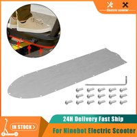 Stainless Steel Battery Bottom Cover for Ninebot Max G2 G65 Electric Scooter Anti-Collision Guard Chassis Protect Bottom Guard