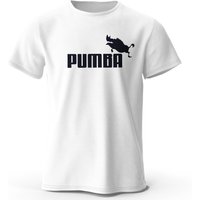 Casual Oversized Men's T-shirt Joke The Pumba Printed Men's T-Shirt 100% Cotton Oversized Funny Graphic Tees for Men Summer Tops
