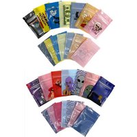 Aufbewahrungsbeutel für Gewürze, Kaffee, Kräuterpulver, mit Reißverschluss, für Lebensmittel, Süßigkeiten, Kekse, wasserdicht, geruchsdicht, Mylar-Beutel, Cartoon-Verpackungsbeutel