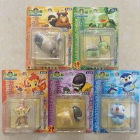 Scale World CANDY TOY Bibarel Chimchar Piplup Shieldon Turtwig Action Figure Model Toys