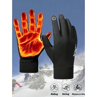 AliExpress GTUBIKE Winter Thermal Waterproof Cycling Gloves Full Finger Men Women Ski Snow Gloves Thin Touch Screen Gloves for Running