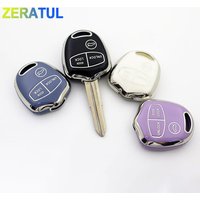 2/3 Buttons TPU Shell Fob For Mitsubishi Outlander Triton Pajero ASX Lancer EX Evolution Grandis Car Key Case Cover Accessories