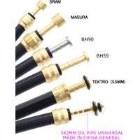 AliExpress nfox Oil Brake Olive Head Oil Needle Copper Sleeve BH90 BH59 Oil Pipe Cutting Magula AVID Bike Accessories Parts Xod Goodtaste Liting