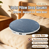 New Under Pillow Sleep Speaker Ultra Slim HiFi Noise Reduction Bone Conduction Sound Machine for Deep Sleep Relaxation 2026
