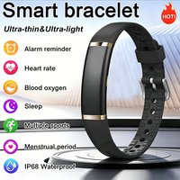 NO Screen Smart Watch Heart Rate Sleep Monitor Health Smart Bracelet Waterproof Sport Fitness Tracker Smartwatch For Android iOS