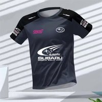 AliExpress 2026 Summer SUBARU Racing T-shirt Off road Motorcycle SUBARU Cycling Casual Clothing Short sleeved Racing T-shirt Male