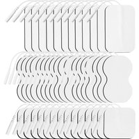 20/30/50/100P EMS TENS Electrode Pads Gel Patch For Electrodes Physiotherapy Massager Nerve Muscle Stimulator Electrode Stickers
