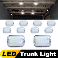 10 Stück LED-Innenraumbeleuchtung für Ford E-Transit Transit MK6 MK7 MK8 Custom Tourneo Courier Connect für den EU-Markt, Weiß