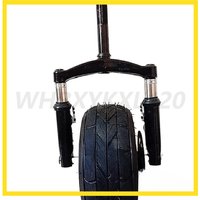 Front Fork Shock Absorption 10X6 00-5.5 Vacuum Tire Hub For Mini Small Citycoco Scooter Wide Wheel Accessories