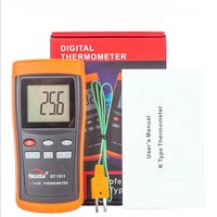 Nicety K-Type Industrial Thermocouple Thermometer -200~1370C High Precision LCD Handheld Pyrometer Temperature Meter Data Hold