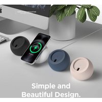 Desk Ball Shape Magnetic Silicone Charging Holder for Magsafe Apple IPhone 15 14 13 Pro Max Wireless Charger Dock Station Stand