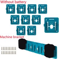5/10 Sets of Base Hangers Suitable for Makita 18V, Machine Stand, Compatible with Bl1860 Bl1850 Bl1840 Bl1830 (with Screws)