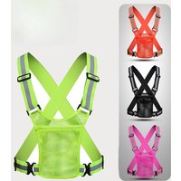 Reflective Strap Outdoor Reflective Vest Reflective Belt Night Running Strap Reflective Clothing Cycling Reflective Vest