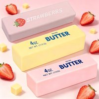 HOT In Stock Butter Stick Squishy Toy Slow Rising Toy Butter Bar Brick Squishy Toy Anti Stress Release Hand Relax Gift
