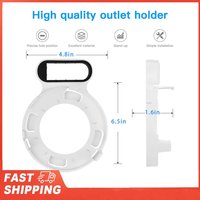 Deco M5 Whole Home Mesh WiFi System Sturdy Bracket Holder Space Saving TP-Link Router Holder Plug Wall Mount for TP-Link