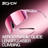 SCVCN HD Integrated Outdoor Leisure Sports Sunglasses for Hiking Cycling Running Glasses Unisex Stylish Driving Sunglasses