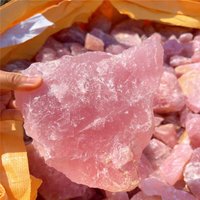 1.8kg Natural Rose Quartz Stone Raw Crystal Healing Gemstone for Decorations And Energy Purposes