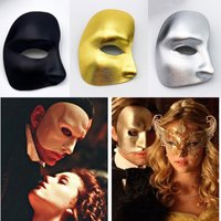 Half Face One-eyed Masquerade Mask Gold Silver Black Masquerade Party Dance Sexy Lady Halloween Half Face Mask Decoration