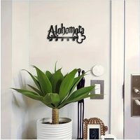 Stylish Metal Key Holder Adhesive Wall Mount Key Organizer Hooks Home Decor for Entryway