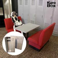18cm Miniature Food Play School Locker Storage Cabinet Model 1:12 Figma Compatible Doll Mecha Girl Soldier Scene Display