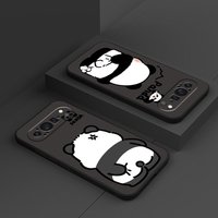 Couple Panda Soft Cover Phone Case for Google Pixel 10 9 Pro XL 7a 6a 8a 6 7 8 Pro 9a