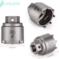 CYCLISTS Bicycle E-bike Axle Socket Tool B23/26/29/30 41mm 16 Tooth 46mm 12 Tooth Spline Eight Tooth Card Type Centre Shaft Tool