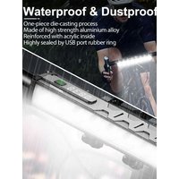 AliExpress VASTFIRE 10000mAh Bicycle Light 8 LED Front Double Bracket Power Bank MTB Mountain Bicycle Lamp Bike Headlight Cycling Accessorie