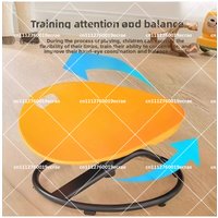 Circular Rotating Sensory Integration Disc for Vestibular Balance Training Chair