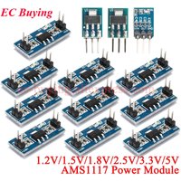 20Pcs/1pc AMS1117 LM1117 1.2V 1.5V 1.8V 2.5V 3.3V 5V DC-DC Step Down Buck Power Supply Module For Arduino Raspberry Pi PCB Board