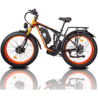 AliExpress NONE Electric Bike 2000W Peak Power Brushless Motor 48V23AH Lithium Battery Mountain Bicycle Adult with Blue Rim 26