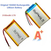 Original 3100mAh 3.7V 104060 Rechargeable Lithium Battery Suitable for PS4 Humidifier GPS Navigation Bluetooth Speaker Mp3 MP4