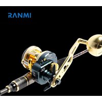 RANMI PILOT DV300 Slow Jigging Trolling Reels Max Drag 15KG 8+1BB JIGGING BOAT REEL Full Metal Saltwater