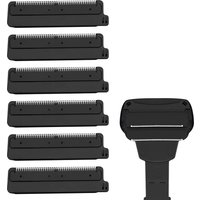 6 PCS 2.0 Back Hair Body Shaver Replacement Blades for BAK-BLADE Hair Body Trimmer Body Shaver Refill Replacement