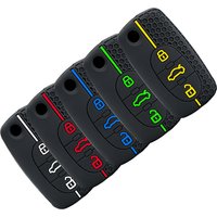 Silicone Keychain For Audi A1 B6 A6 C5 A4 B5 TT 8N A2 A3 Cover Organizer Key Shell Car Key Case Folding Remote Holder