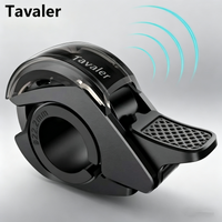 Tavaler New Upgrade Bicycle Bell PC Waterproof Anti-Slip Textured Safety Road Scooter 110dB Max Crisp MTB Outdoor Bike Accessory