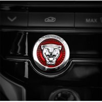 New 3D One-Click Start Decoration Circle Stickers Start Up Engine Button Decal for Jaguar F-PACE XE XF XEL XFL E-PACE Decoration