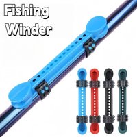 SUSU 1/5Pcs Fishing Line Winder Quick Spooler Adjustable Plastic Reel Holder for Rod Tackle Organizer
