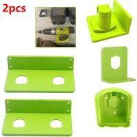 Wall Mount Battery and Tool Holder for Ryobi 18V Lithium Battery Power Tool Drill Storage Hangers Shelf for RYOBI P103 P107 P108