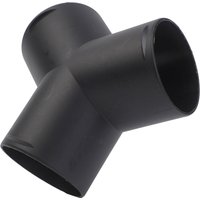 For Air Diesel Heater Part 60mm Vent Duct Plastic Y Branch Pipe 60mm Black Brand New High Quality Air Vent Ducting