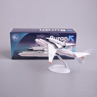 Diecast 1:400 Scale Plane Buran Space Shuttle Large Transport Aircraft Display Aviation Commemorative Collection Gift