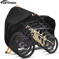 Toptrek Bicycle Cover Waterproof Protect Covers Outdoor Anti-UV Bikes Cover Rain Snow Windproof MTB Shed Dirt Bike Accessories