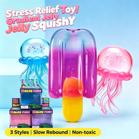 Hot Cute Square Touch Stress Relief Squeeze Toy Soft Decompression Gift For Kids